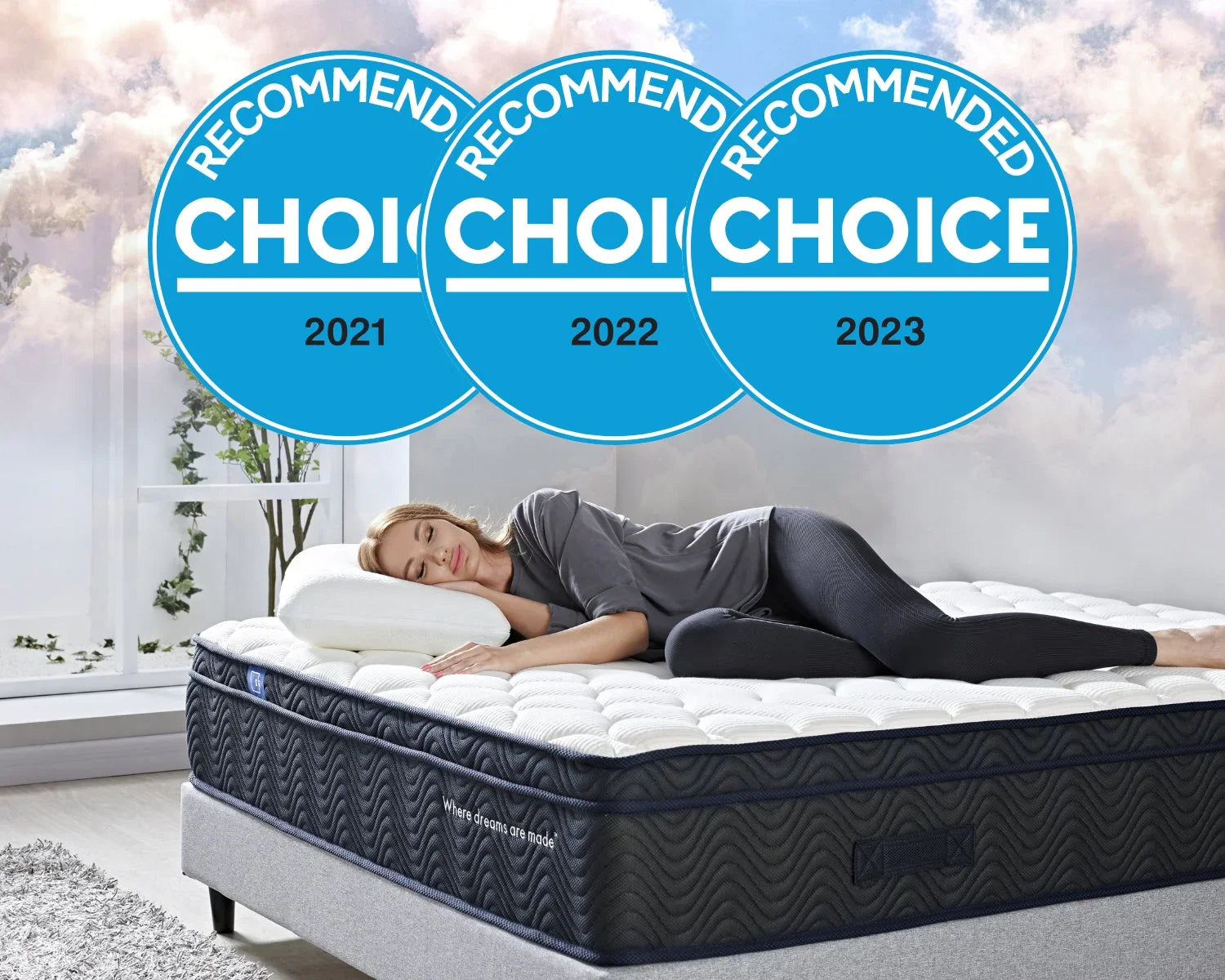 Sleep Republic: The only mattress in Australia to be CHOICE recommended 3 years in a row! - Sleep Republic