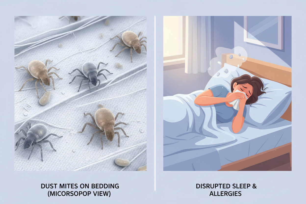 Are Dust Mites Ruining Your Sleep? The Best Mattress Solutions for Allergy Sufferers