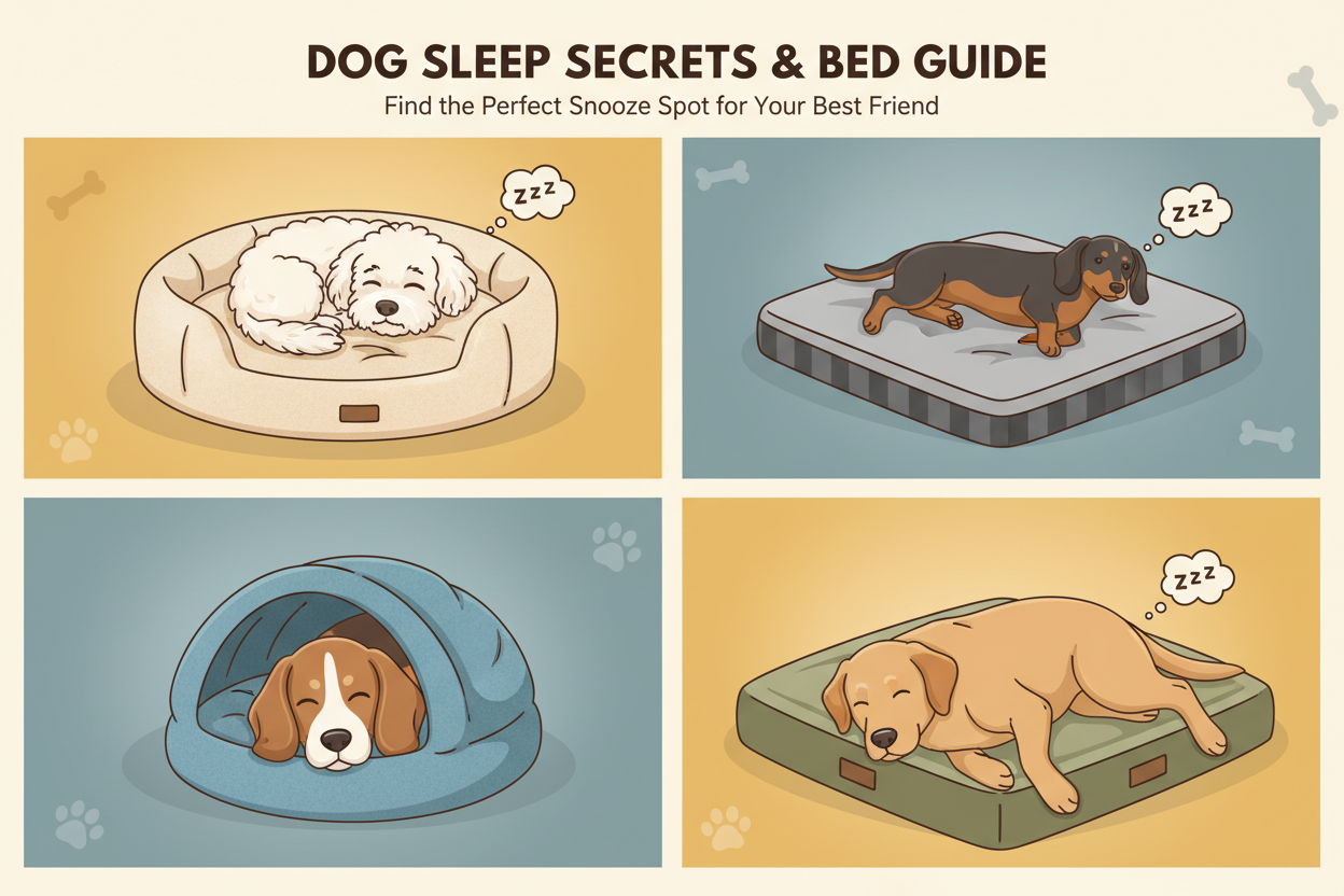 How to Choose the Best Dog Bed for Your Dog’s Sleeping Style