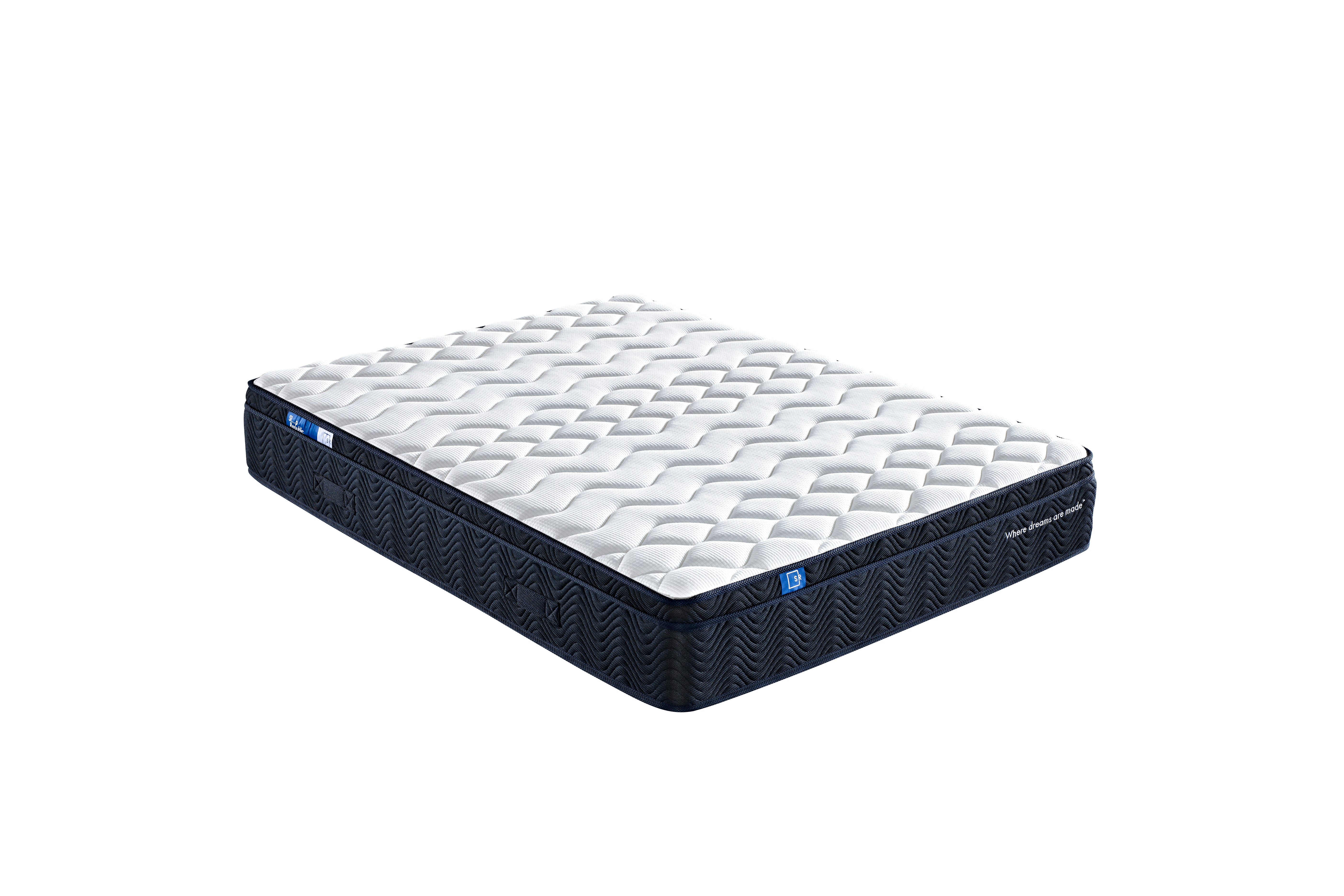 Sleep Republic Mattress and Charcoal Deluxe Base Bundle