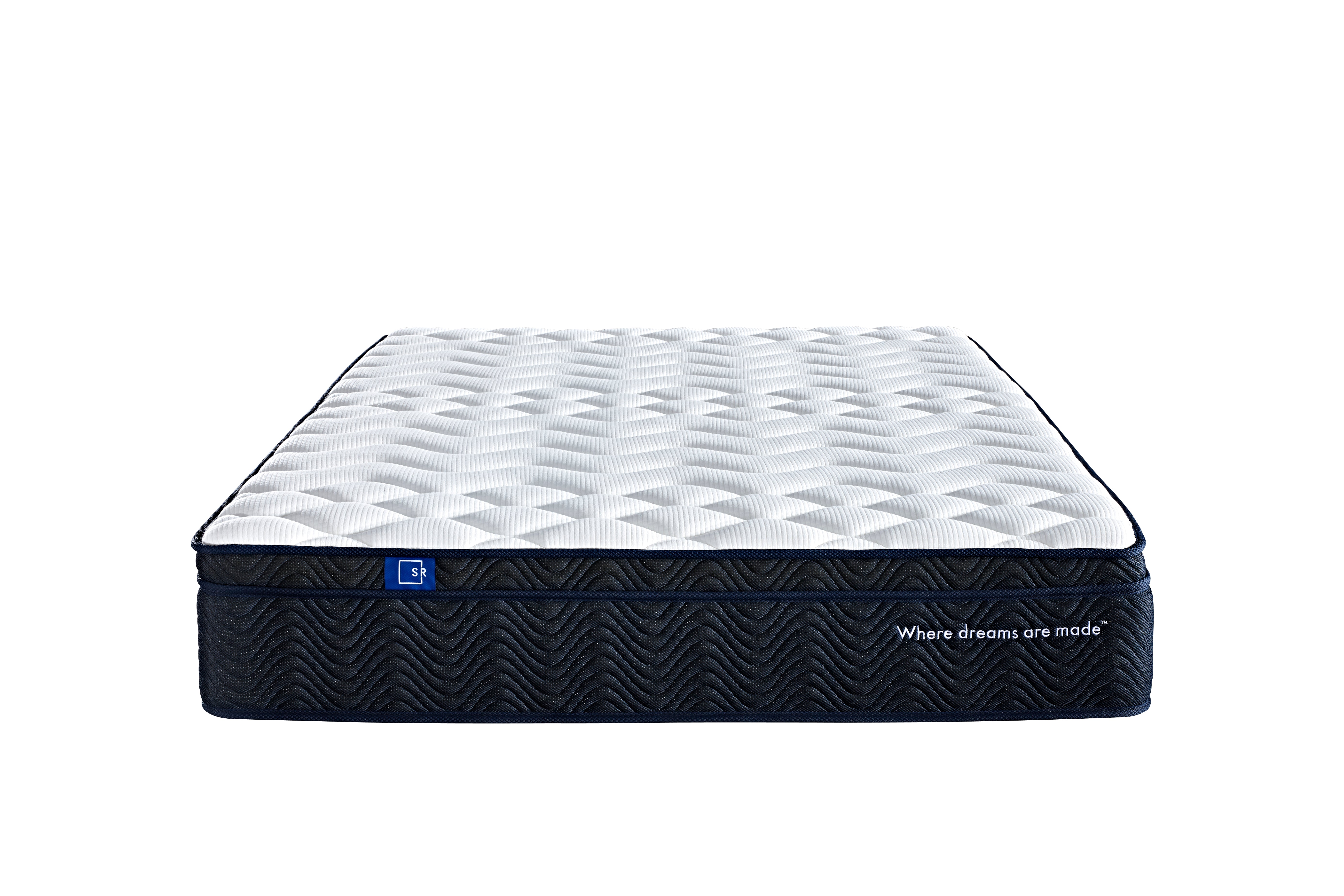 Sleep Republic Mattress and Charcoal Deluxe Base Bundle