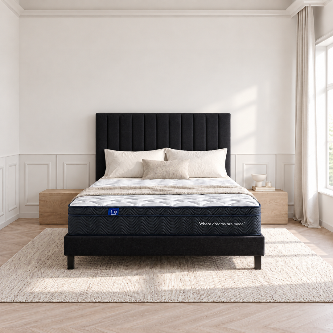 Sleep Republic Mattress, Deluxe Base & Bedhead Bundle