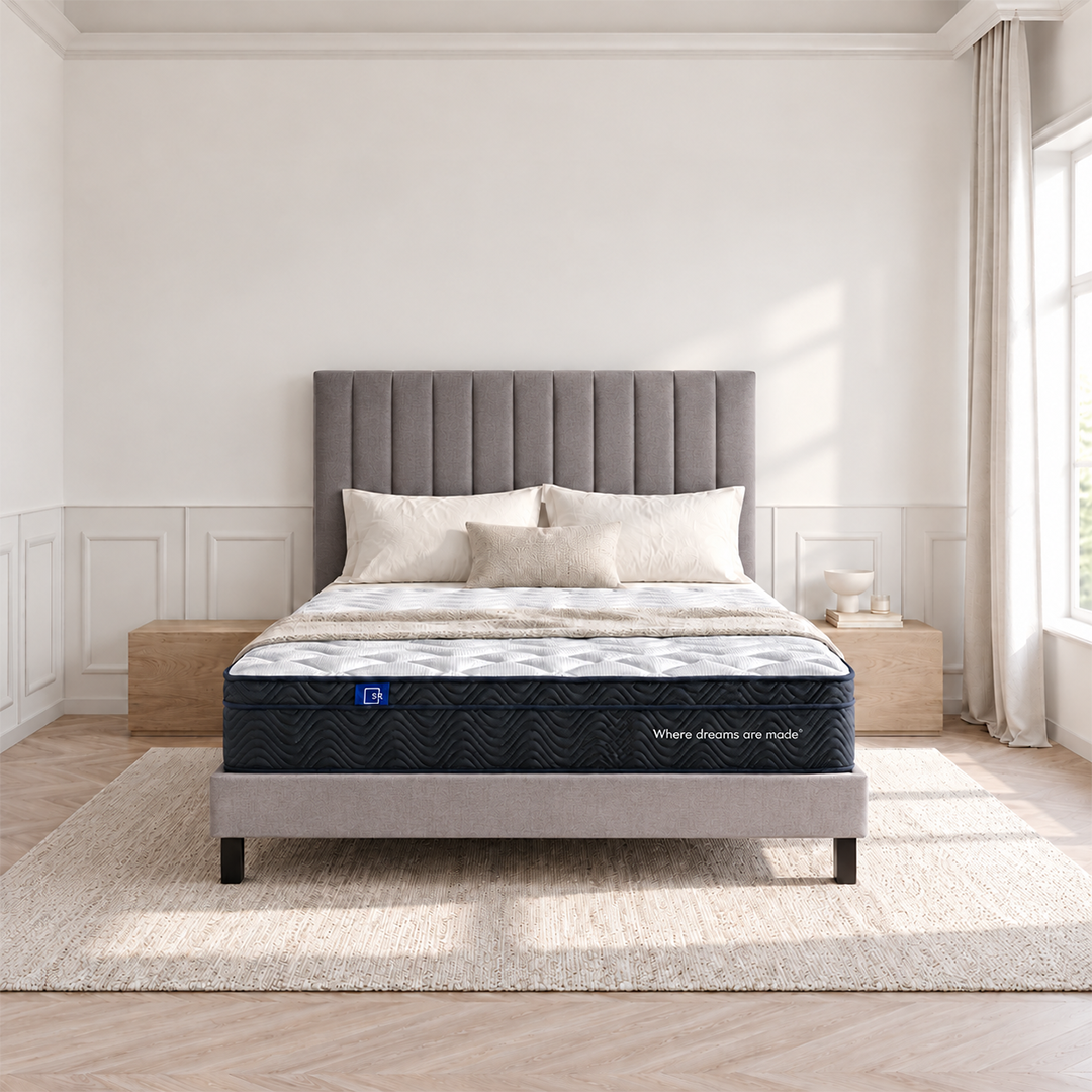 Sleep Republic Mattress, Deluxe Base & Bedhead Bundle