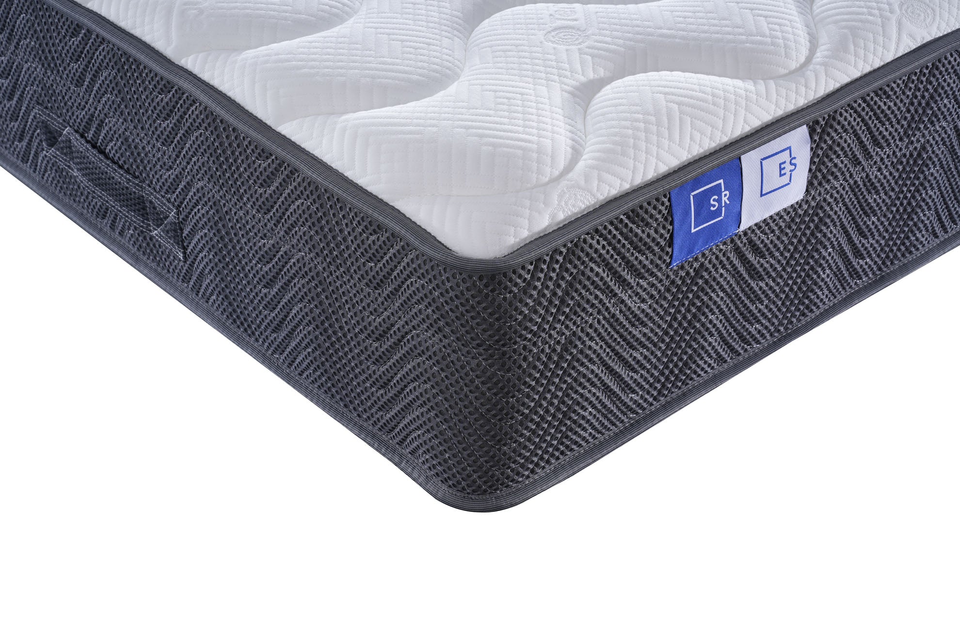 Sleep Republic ES Mattress & Grey Deluxe Base Bundle