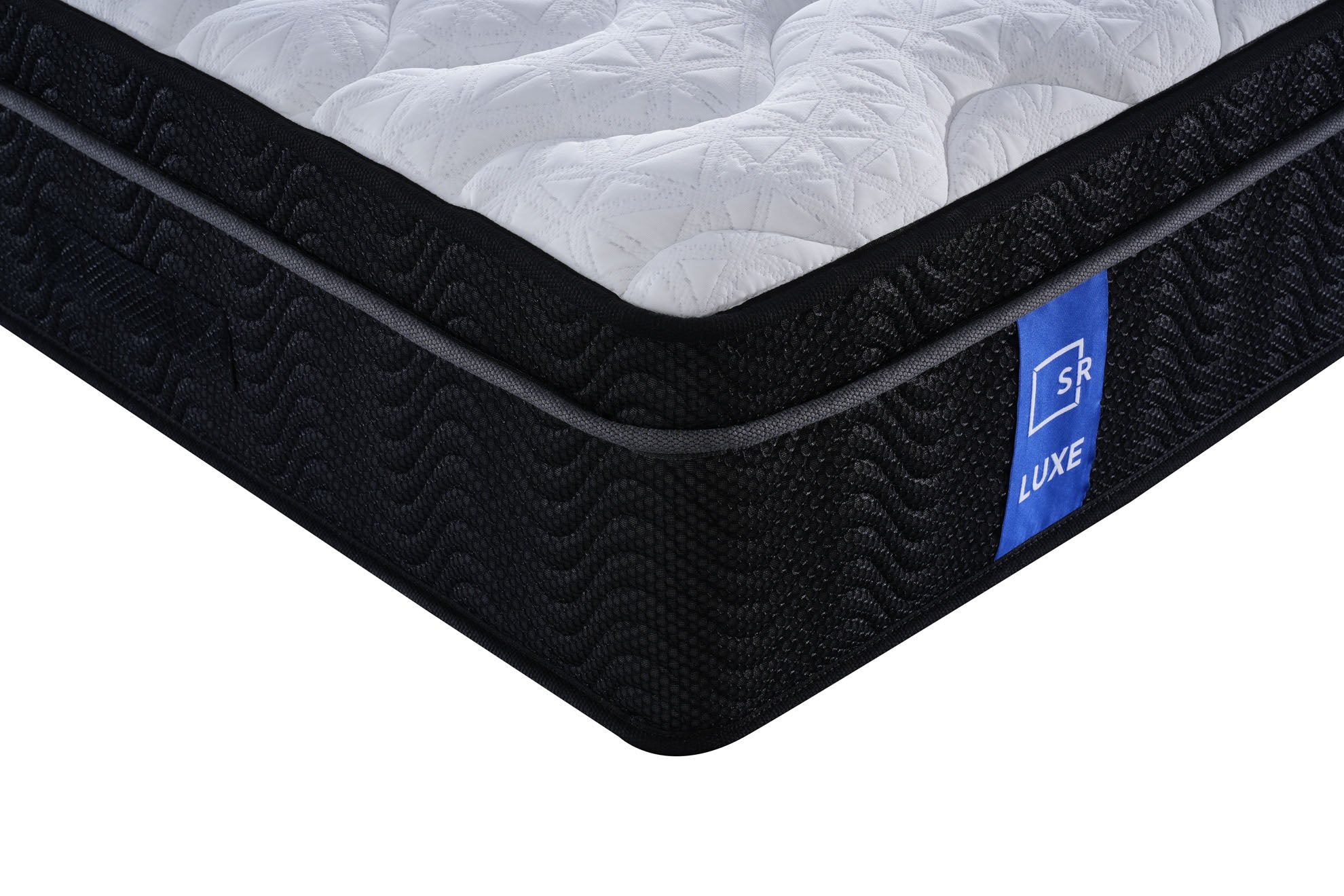 Sleep Republic LUXE Mattress & Grey Deluxe Base Bundle