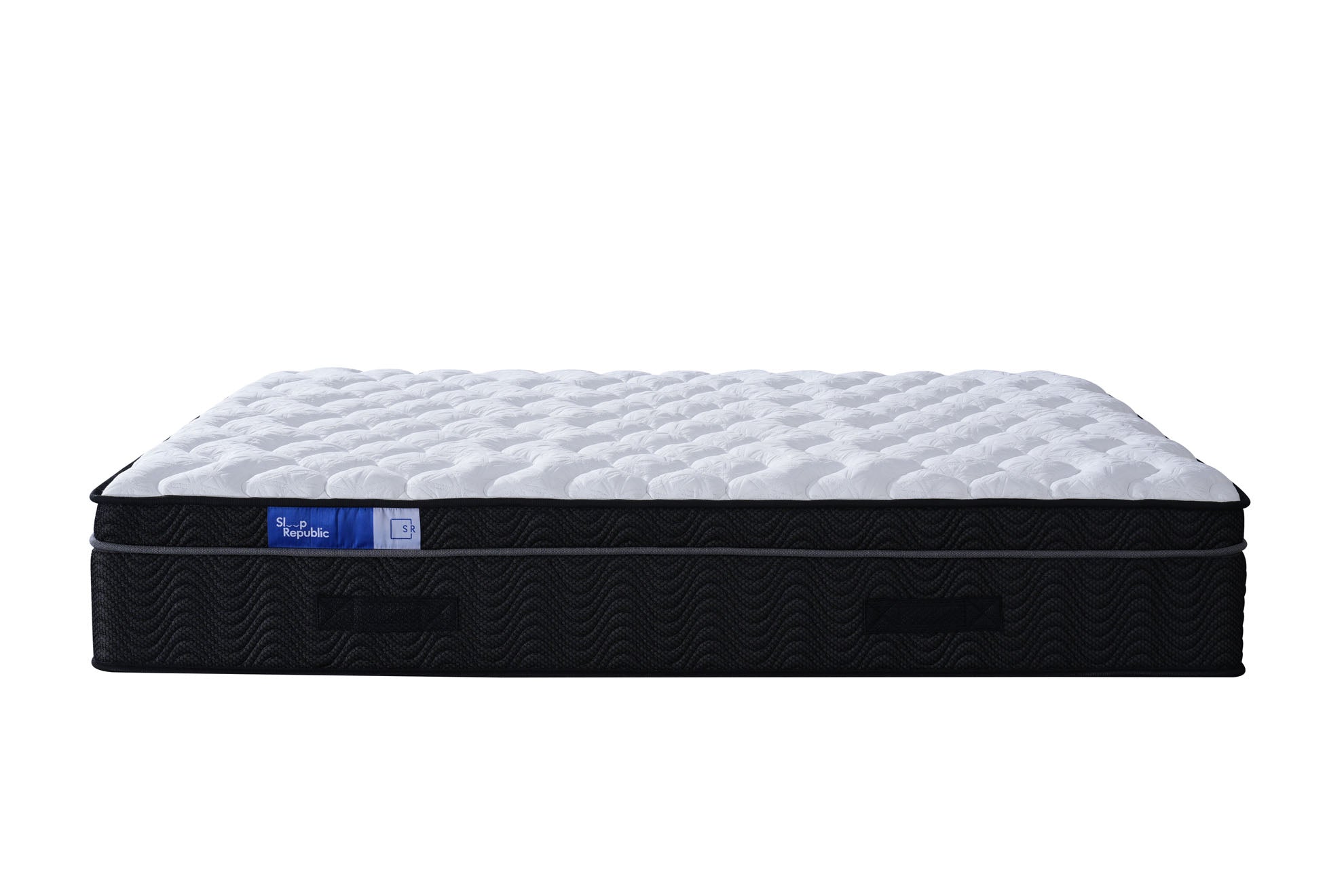 Sleep Republic LUXE Mattress & Grey Deluxe Base Bundle