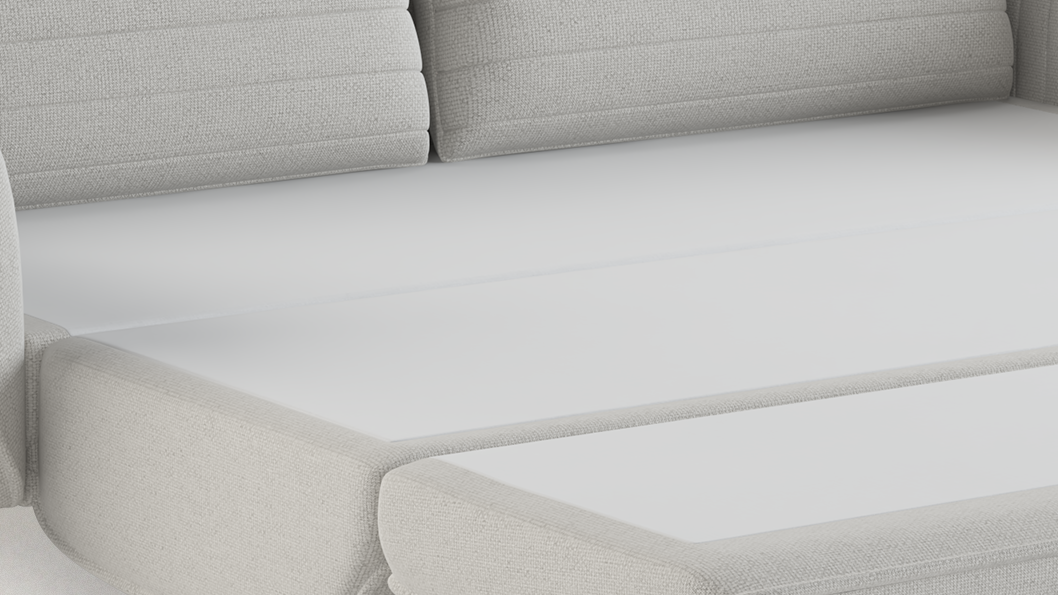 <strong>Plush Mattress-Style Comfort layer</strong>