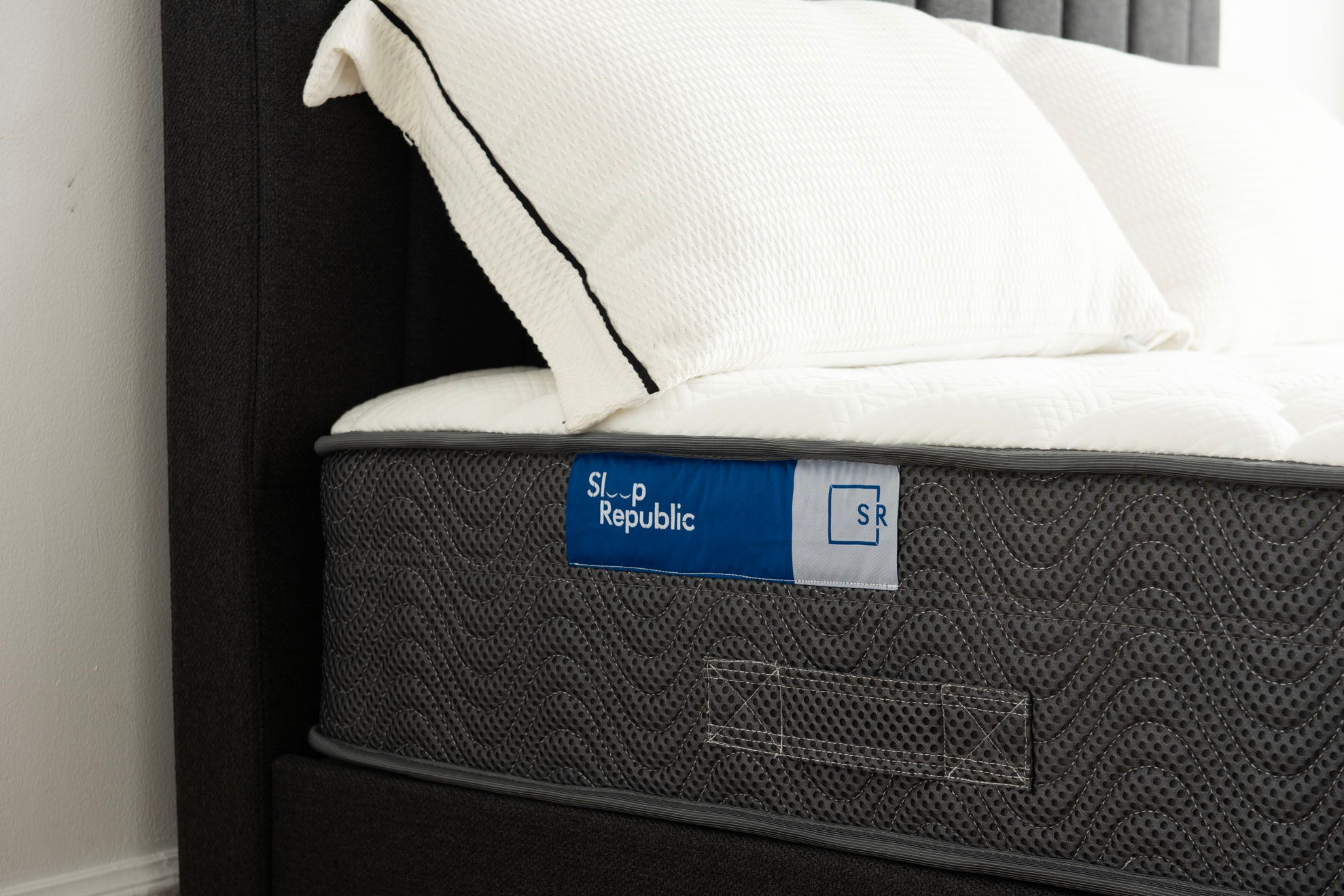Sleep Republic LUXE Mattress & Charcoal Deluxe Base Bundle