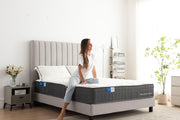 Sleep Republic ES Mattress & Grey Deluxe Base Bundle
