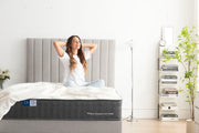 Sleep Republic Mattress and Grey Deluxe Base Bundle