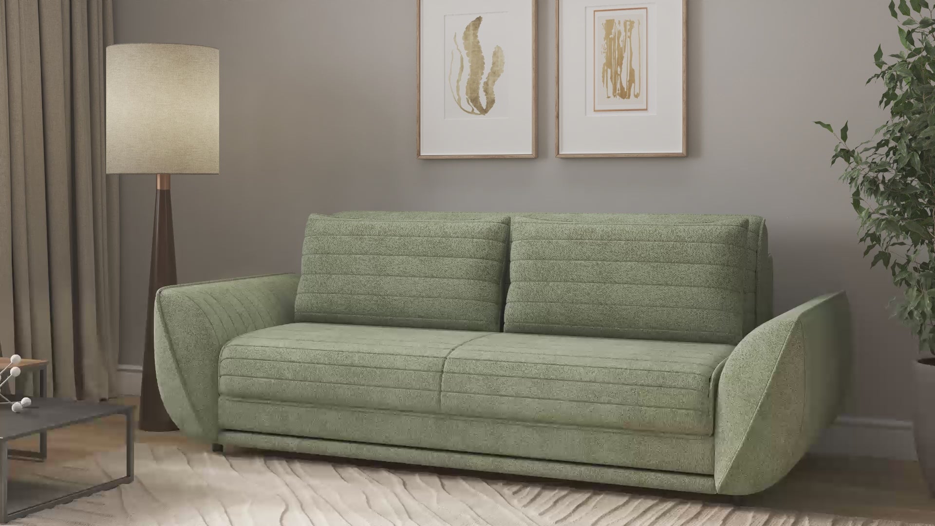 Load video: Sleep Republic Sofa Bed