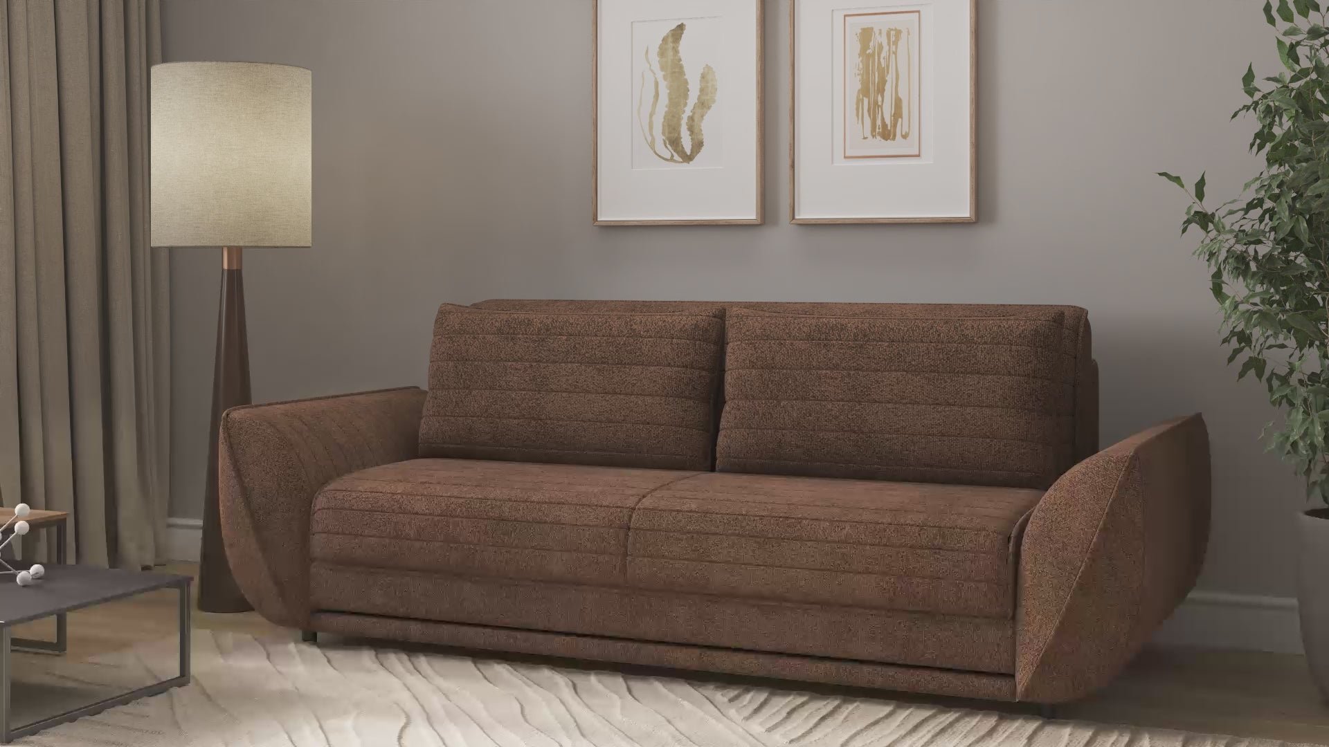 Load video: Sleep Republic Sofa Bed